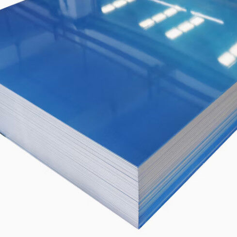 Automobile Aluminium Plate 5052 H32 Corrosion Resistant PVC Film Protection Surface