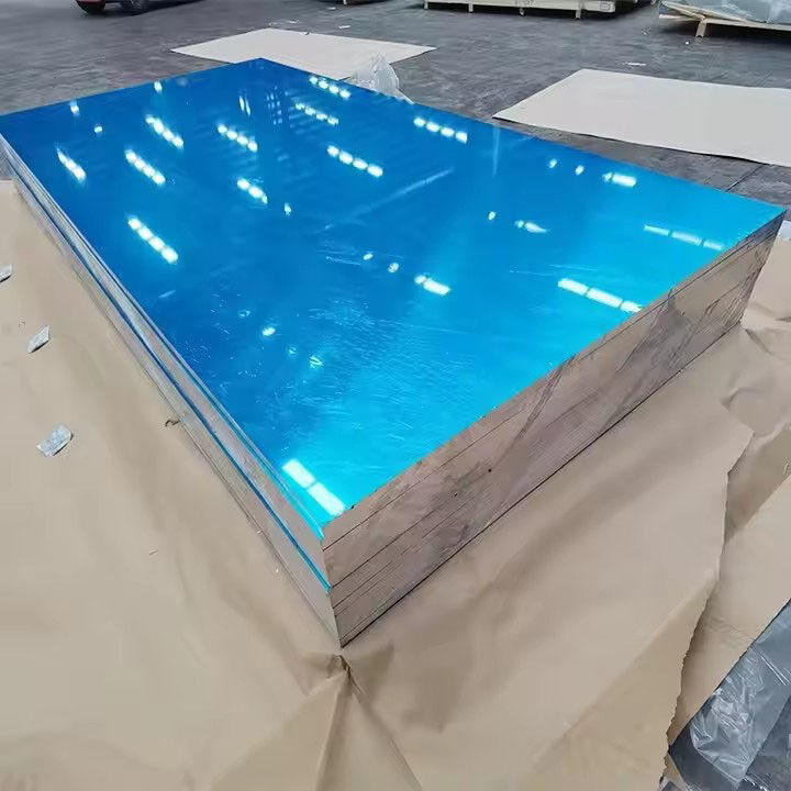 5052 H32 Aluminum Alloy Plate , Corrosion Resistant Aluminum Sheet For Car Door