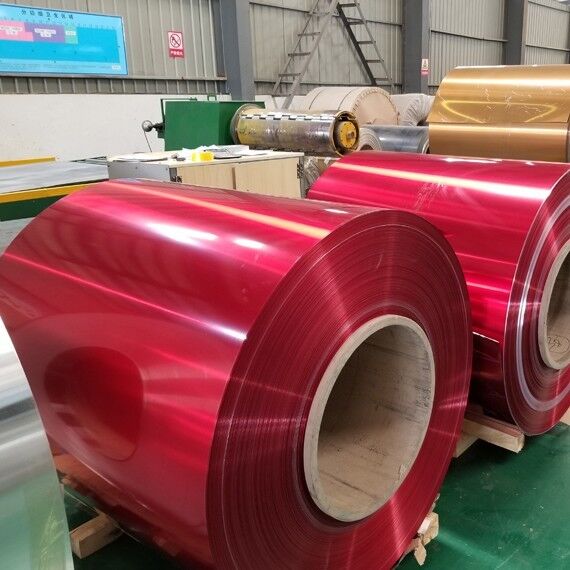 Bobina di alluminio preverniciata con rivestimento PE da 20 / 5 Micron, bobina di alluminio 1050