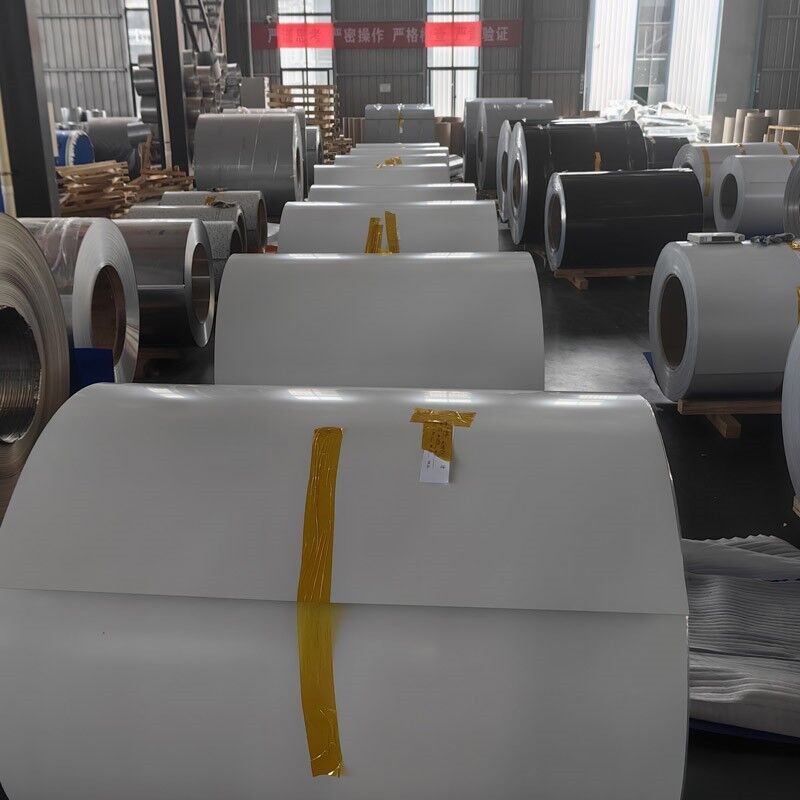 3004 H24 화이트 컬러 Pvdf 셔터용 전면 코팅 알루미늄 시트