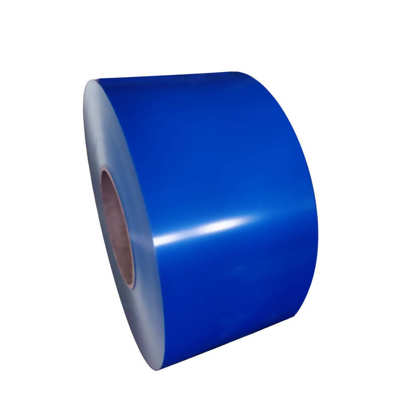 1050 3004 Blue Color PVDF Aluminum Sheet Coil For Roofing  Sheet