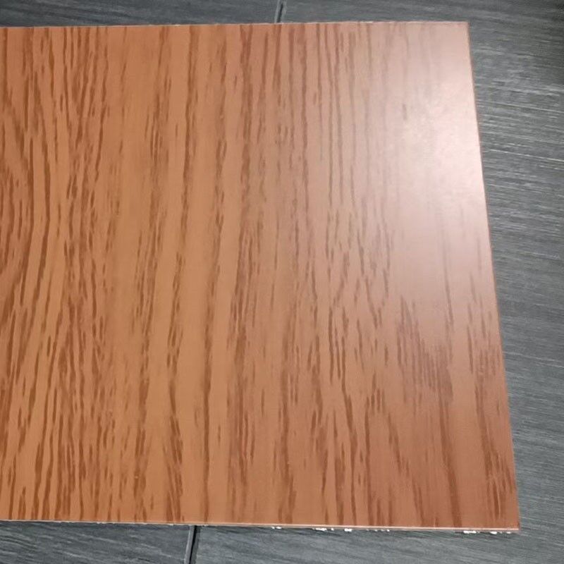 3003 5052 Wood Grain Aluminum Coil , Wood Aluminium Coil For Kitchen Cabinet Panel