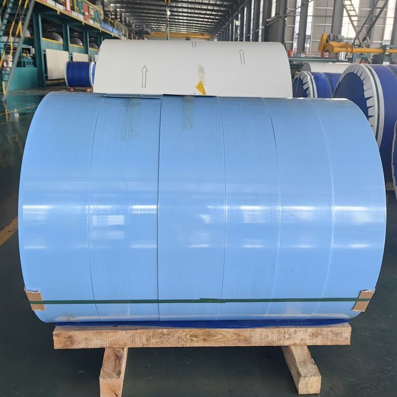 Nastro di alluminio verniciato con rivestimento PVDF color oro 1050 1100 3003 3104