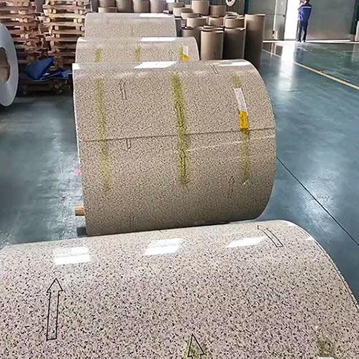 PVDF Coated Lightweight Stone Pattern Aluminum Coil For Building Decoration