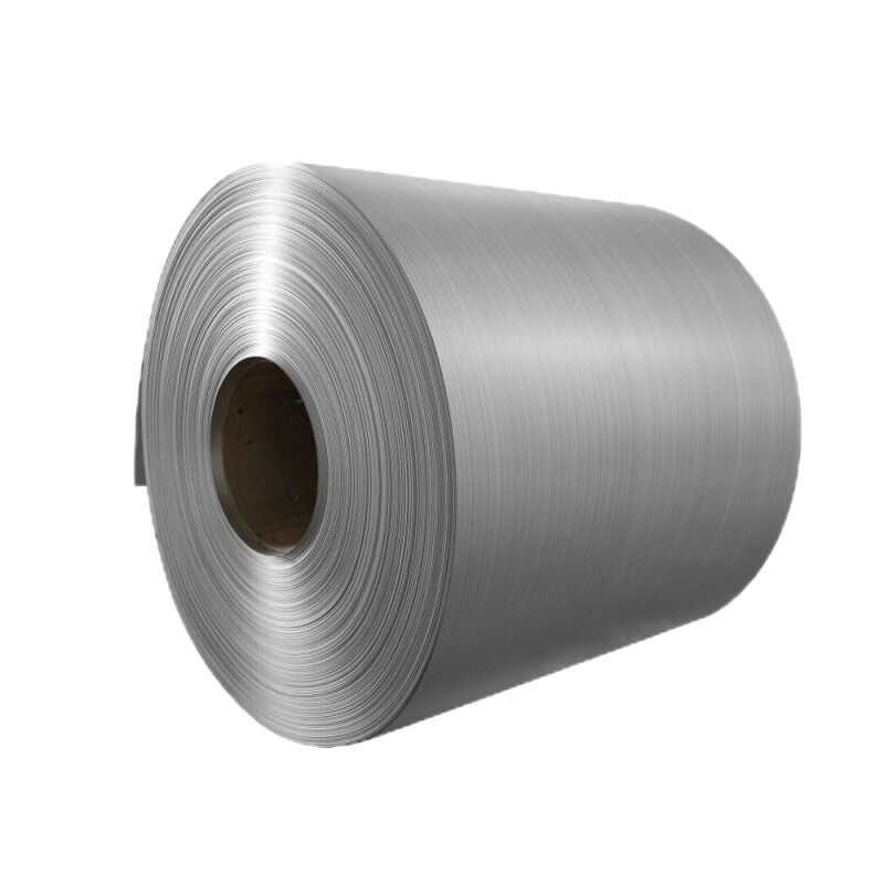 PVDF Imitation Brushed Aluminum Coil Roll Straight Line Color Coated Aluminum Coil