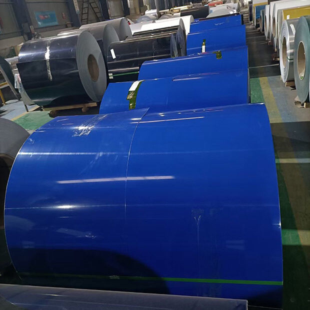 Blue 3003 Aluminum Coil High Brightness Color Coated Aluminum Coil