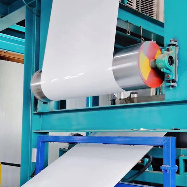 Chapas de alumínio com revestimento PVDF de alto brilho, largura de 1220mm, para fachadas de edifícios