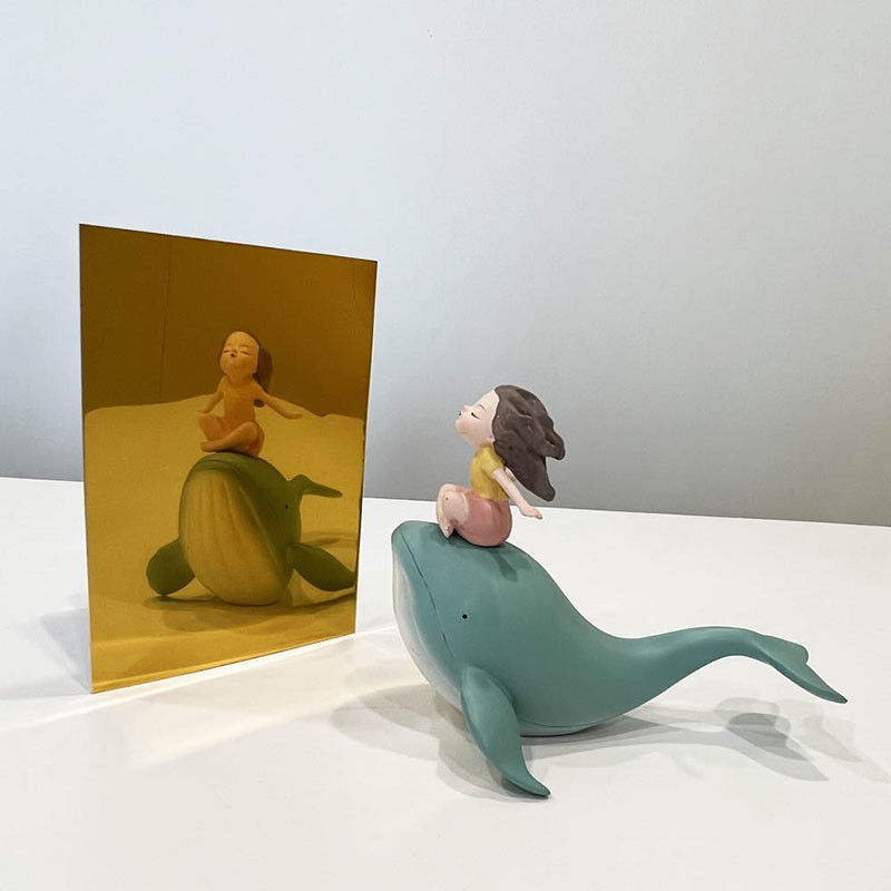 3003 Alloy Gold Coated Mirror Aluminum Coil with Mirror Finish for High Reflection Applications