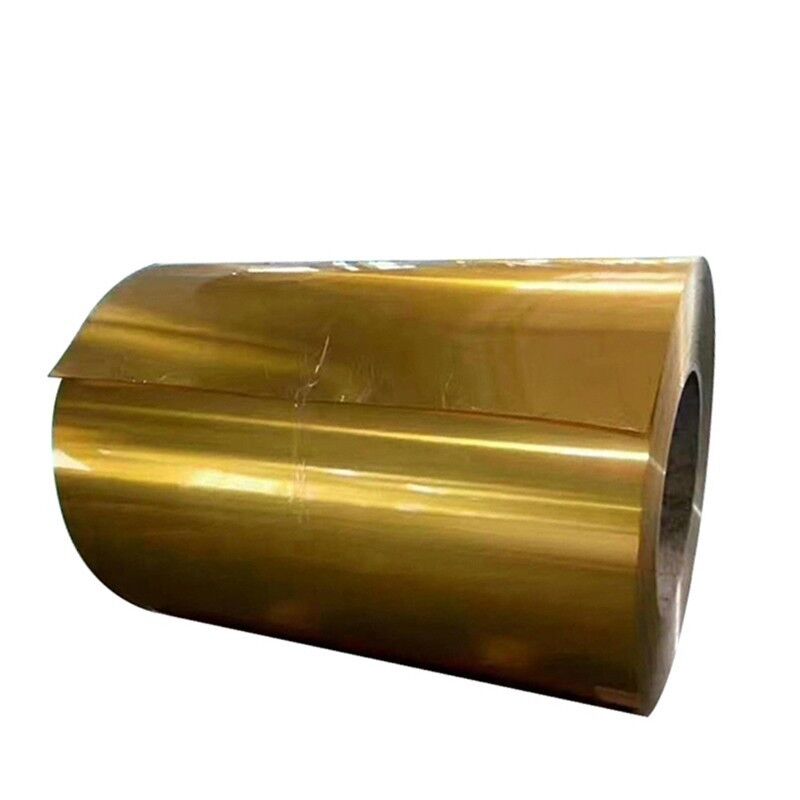 3003 Alloy Gold Coated Mirror Aluminum Coil with Mirror Finish for High Reflection Applications